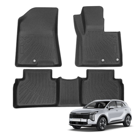 3D All-Weather TPE Floor Mats For Kia Sportage (2021–2026)