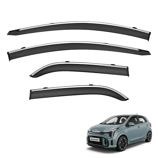 Weather Shields Window Visors For Kia Picanto (2017–2026)