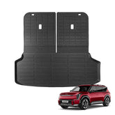 TPE Full Boot & Seat Back Protection Mat For Kia EV9 (2023–2026)