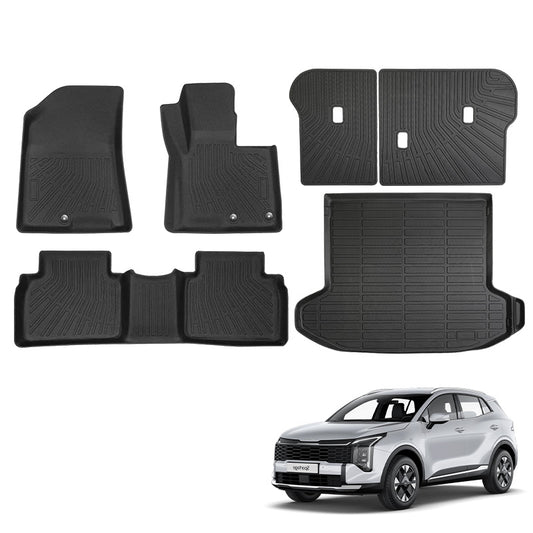 Bundle: TPE Floor Mats and Liners For Kia Sportage (2021-2025)