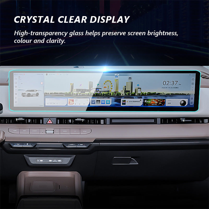 Integrated Navigation Tempered Glass Screen Protector For Kia Tasman (2025–2026)