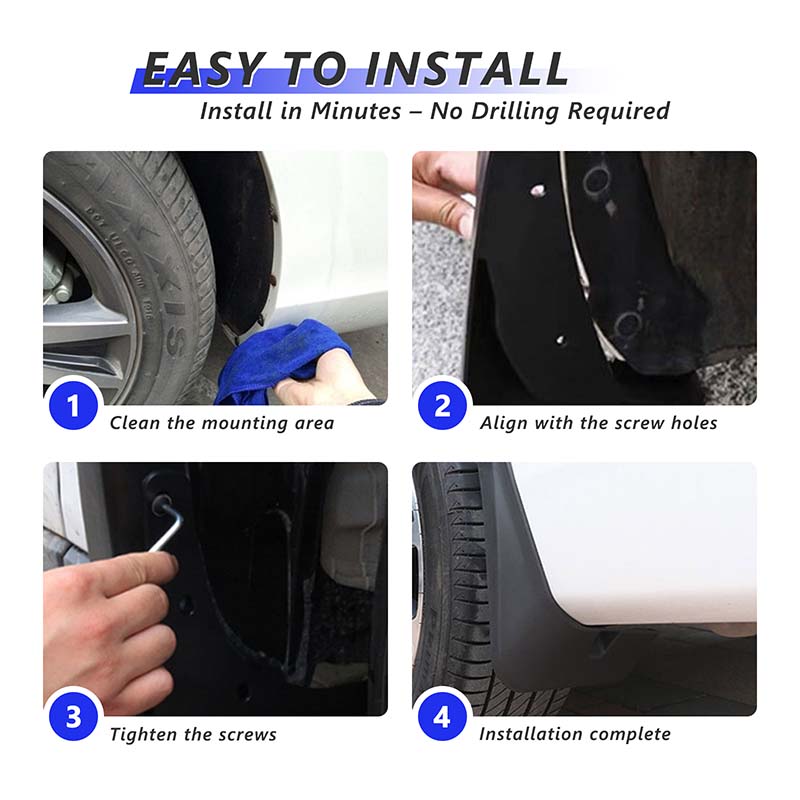 Mud Flaps For Kia Carnival (2020–2026)