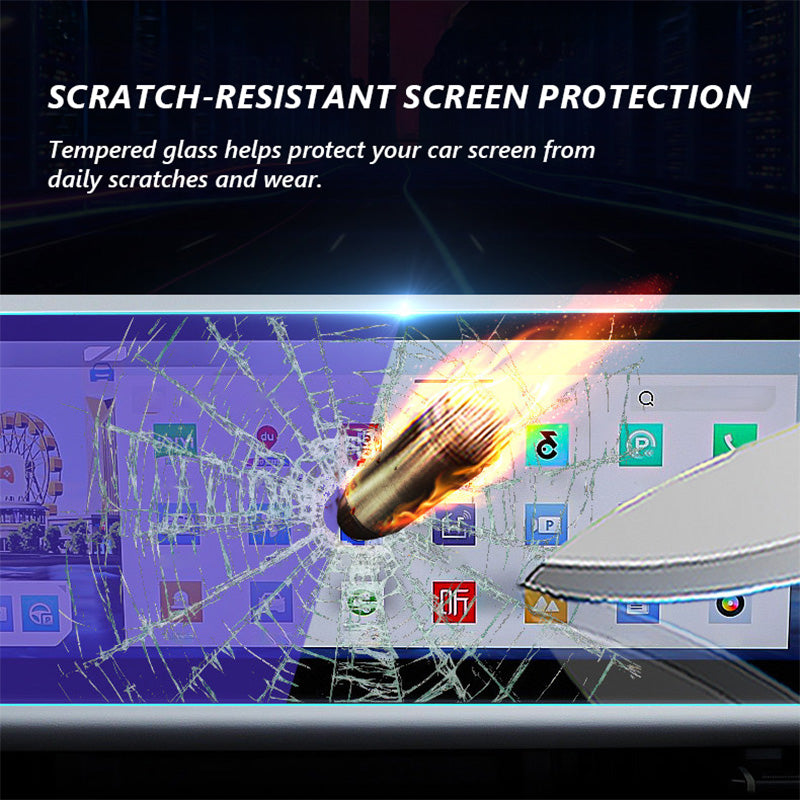 Integrated Navigation Tempered Glass Screen Protector For Kia Tasman (2025–2026)