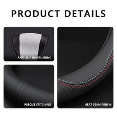 Nappa Leather Steering Wheel Cover For KIA