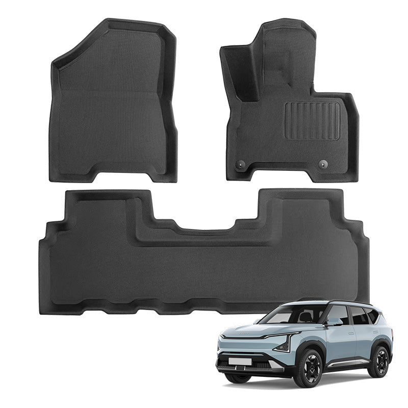 3D All-Weather XPE Floor Mats For Kia EV5 (2024–2026)