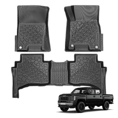 3D All-Weather TPE Floor Mats For Kia Tasman (2025–2026)