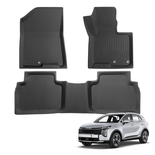 3D All-Weather XPE Floor Mats For Kia Sportage (2021-2026)