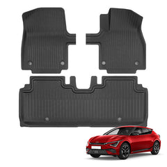 3D All-Weather XPE Floor Mats For Kia EV6 (2021-2026)