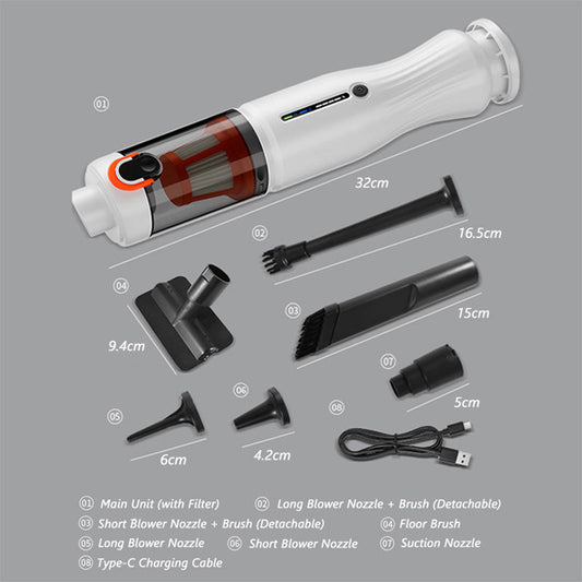 Multi-Purpose Cordless Handheld Car Vacuum Cleaner