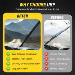 Front Wiper Blades For Kia EV6 (2021-2026)