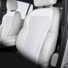 Nappa Leather Car Seat Cushion / Backrest / Full Set
