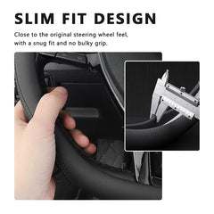 Nappa Leather Steering Wheel Cover For KIA