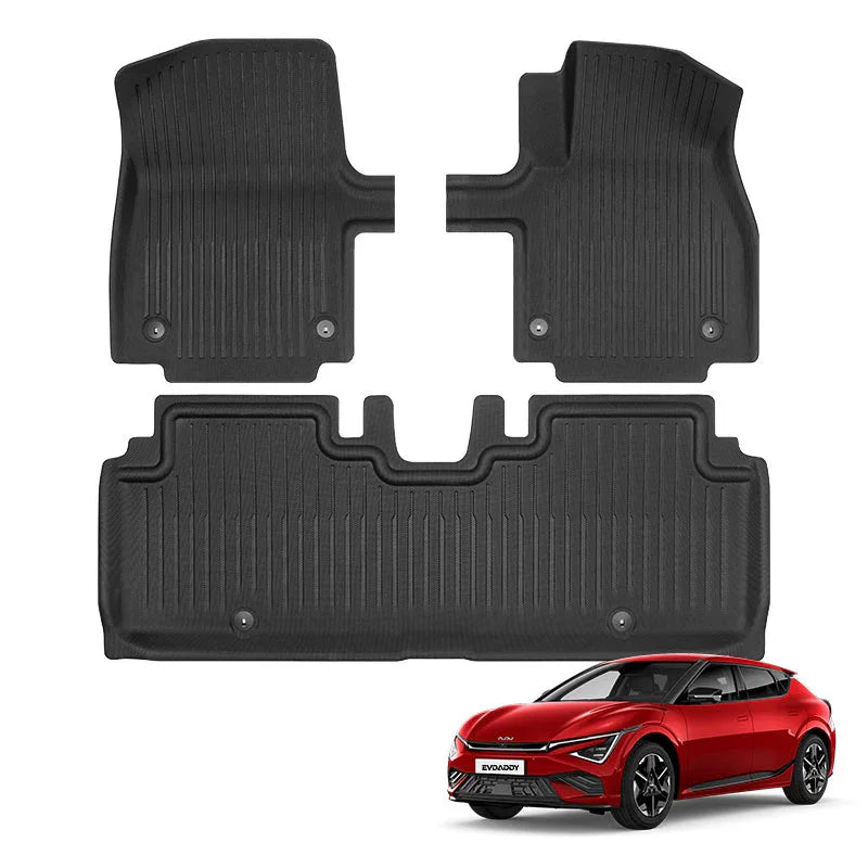 3D All-Weather XPE Floor Mats For Kia EV6 (2021-2026)