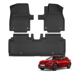 3D All-Weather XPE Floor Mats For Kia EV6 (2021-2026)
