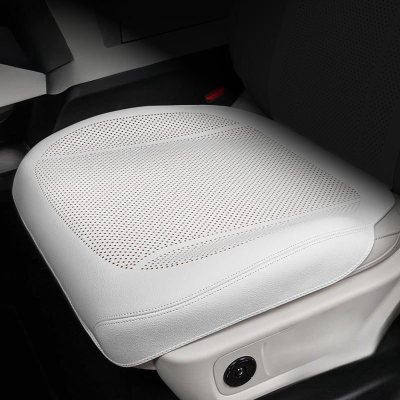 Nappa Leather Car Seat Cushion / Backrest / Full Set