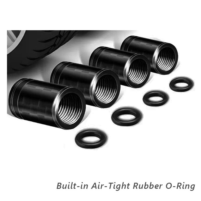 Carbon Fibre Tyre Valve Stem Caps