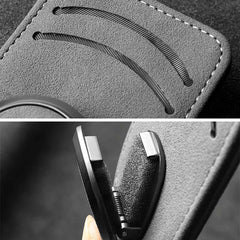 Multi-Functional Car Glasses Holder Clip