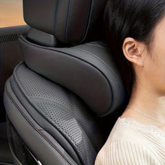 Nappa Leather Neck & Lumbar Support Pillow Pack