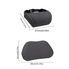 Nappa Leather Neck & Lumbar Support Pillow Pack