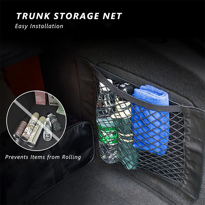Elastic Car Trunk Mesh Storage Net