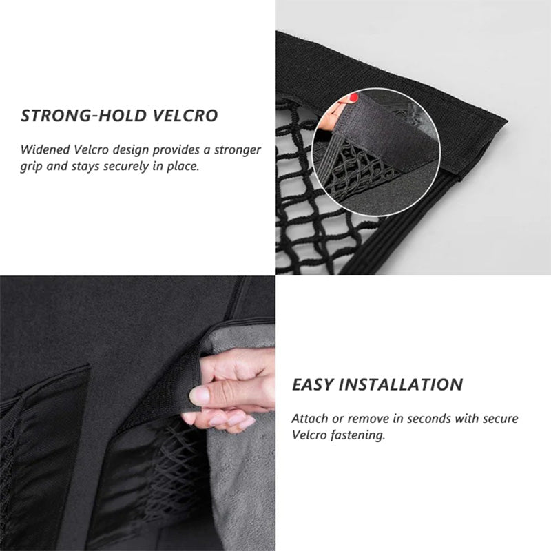 Elastic Car Trunk Mesh Storage Net
