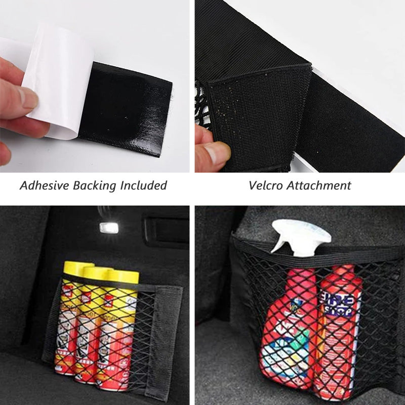 Elastic Car Trunk Mesh Storage Net