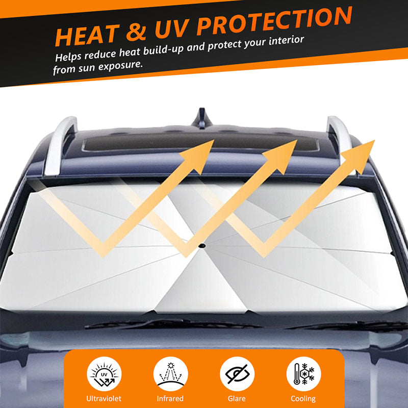Windshield Sun Shade Umbrella For Kia Tasman (2025–2026)