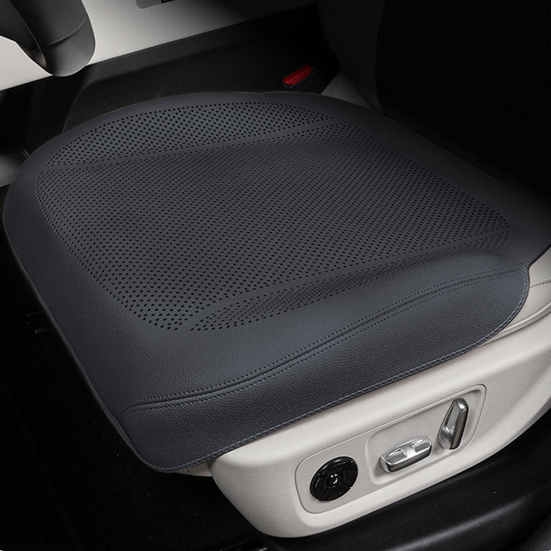 Nappa Leather Car Seat Cushion / Backrest / Full Set