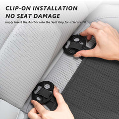 Nappa Leather Front Seat Leg Support Cushion