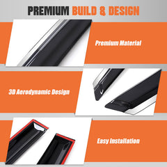 Weather Shields Window Visors For Kia Stonic (2020–2026)