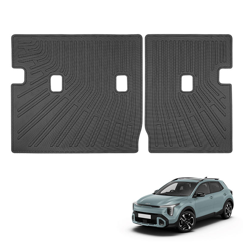 TPE Back Seat Protective Cover Mats For Kia Stonic (2020–2026)