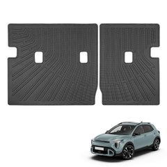TPE Back Seat Protective Cover Mats For Kia Stonic (2020–2026)