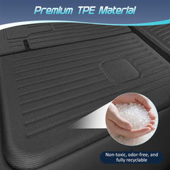 TPE Back Seat Protective Cover Mats For Kia Carnival (2020–2026)