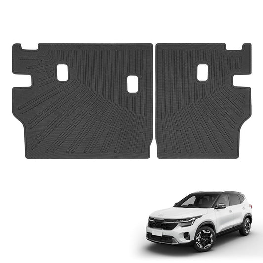 TPE Back Seat Protective Cover Mats For Kia Seltos (2022–2026)