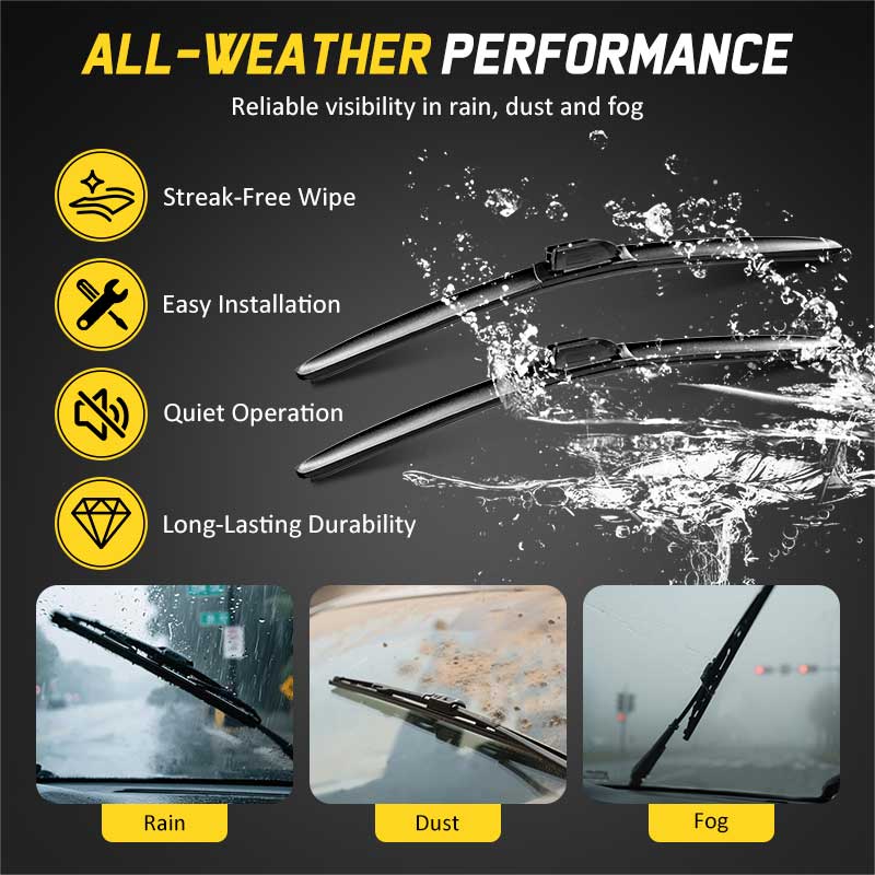 Front Wiper Blades For Kia Stonic (2020–2026)