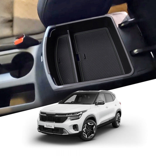 Armrest Organizer For Kia Seltos (2019–2026)