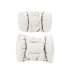 Nappa Leather Padded Neck & Lumbar Support Pillow