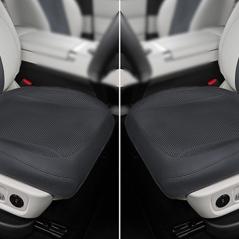 Nappa Leather Car Seat Cushion / Backrest / Full Set