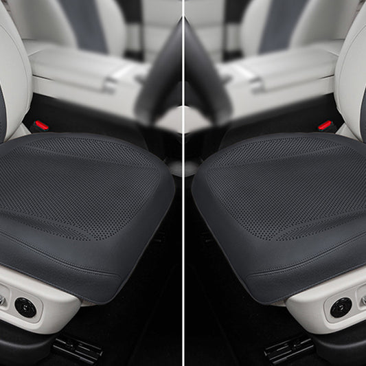Nappa Leather Car Seat Cushion / Backrest / Full Set