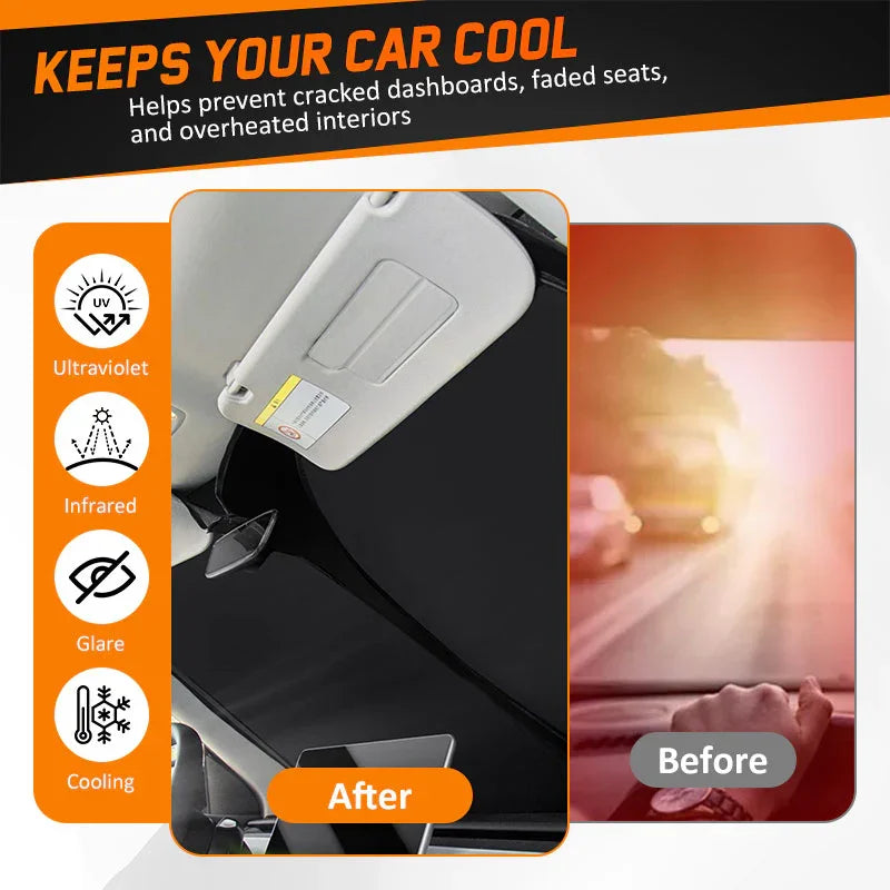 Windscreen Sunshade For Kia Carnival (2020–2026)