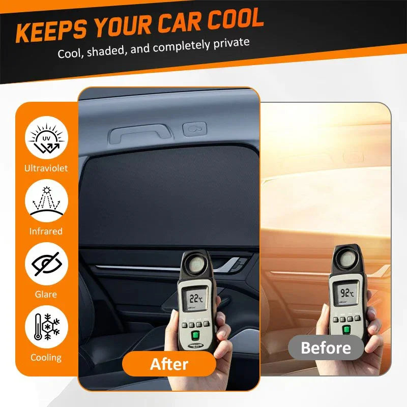Privacy Curtains & Full Window Sunshades For Kia Carnival (2020-2026)