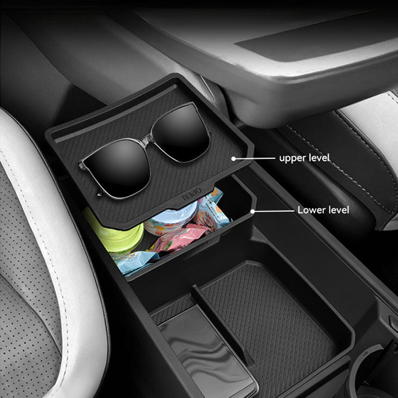 Lower Center Console Organizer For Kia EV3 (2025–2026)
