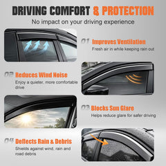 Weather Shields Window Visors For Kia EV5 (2024–2026)
