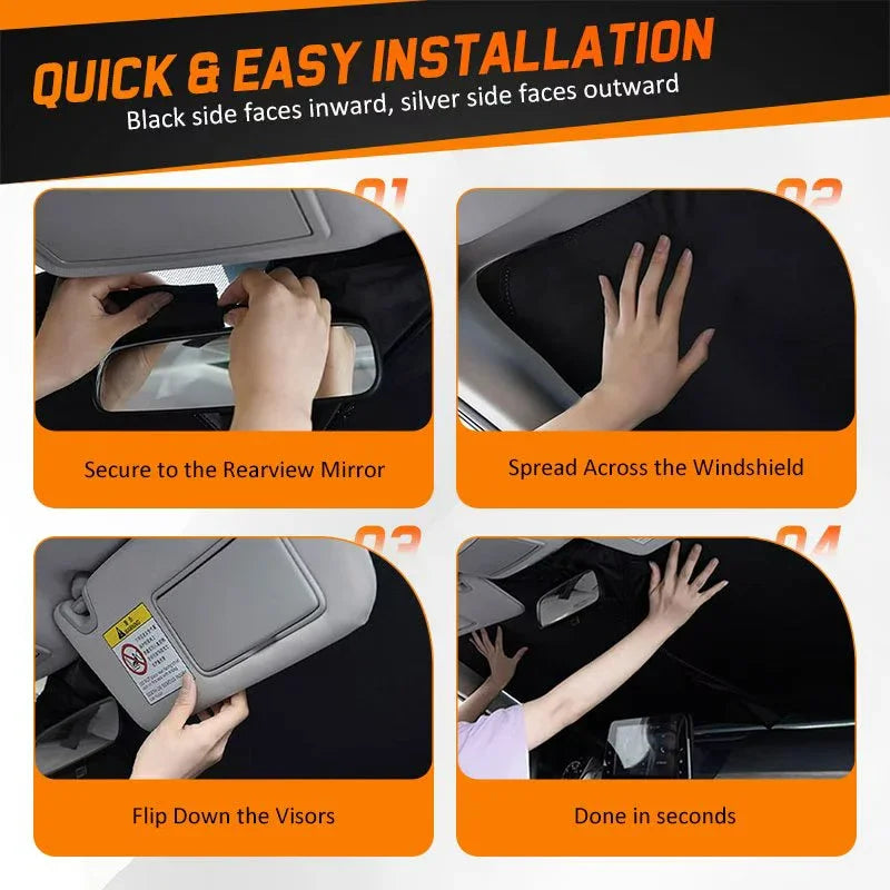 Windscreen Sunshade For Kia Carnival (2020–2026)