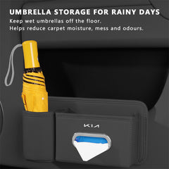 Multifunctional Cup Holder Tissue Box Organizer For KIA