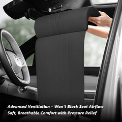 Nappa Leather Front Seat Leg Support Cushion