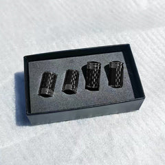 Carbon Fibre Tyre Valve Stem Caps