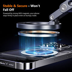 Rotatable Magnetic Dash Phone Holder