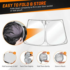 Windscreen Sunshade For Kia K4 (2024–2026)