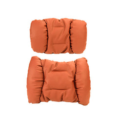 Nappa Leather Padded Neck & Lumbar Support Pillow